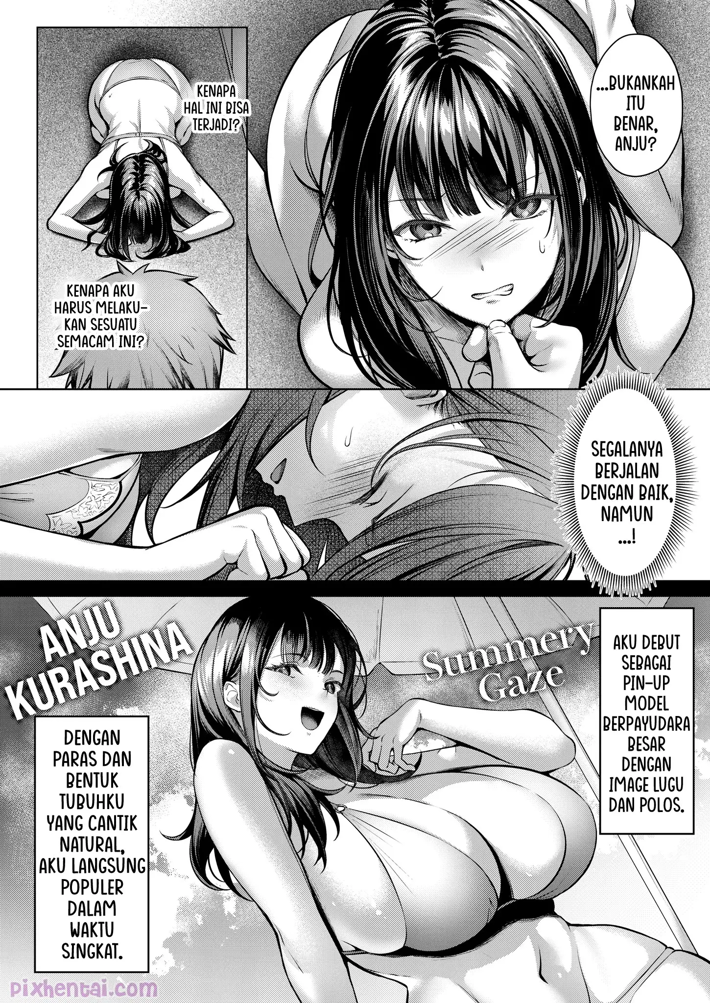 Komik hentai xxx manga sex bokep Ano Basho e Modoreru no Nara Moto GraDol Anju Kyokushou Bikini de Dairankou Hame Ochi 4